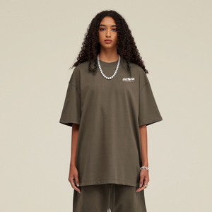 HEAVY TEE DARK TAUPE